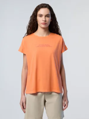 North Sails T-shirt Met sloganprint