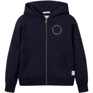 Tom Tailor Sweatvest met een capuchon