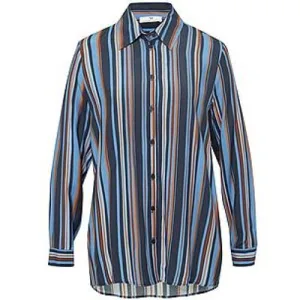 Blouse Van Peter Hahn blauw