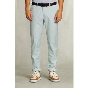 River Woods Slim Fit Cotton Chino Sisal Blue