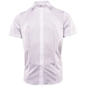 Marvelis Dames poplin comfort blouse met korte mouwen