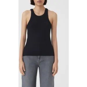 Closed Tank Top T-shirts Black