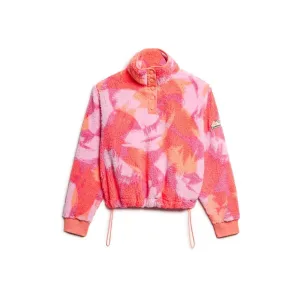 Damessweatshirt met halve rits Superdry Super Soft