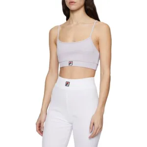 FILA Lavaur Cropped Rib Top Thistle