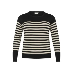 Gestreepte damestrui KAFFE Curve Lizzy