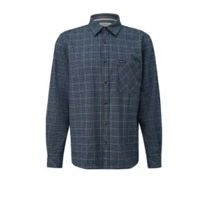 s.Oliver regular casual overhemd blauw