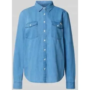 mustang Regular fit overhemdblouse in denimlook, model ‘Sedana’