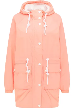 Dreimaster Lichtgewicht parka boundry Dames flamingo