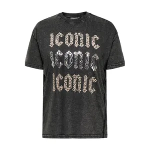 ONLY CARMAKOMA T-shirt antraciet