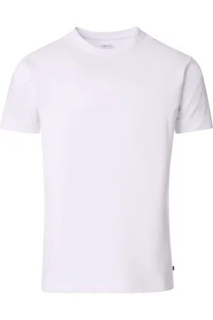 Venti T-Shirt ronde hals wit, Effen