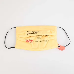 Accessories Off White City Off Mask in yellow black