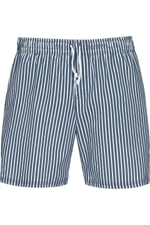 TRIGEMA Korte broek Marine, Bedrukt