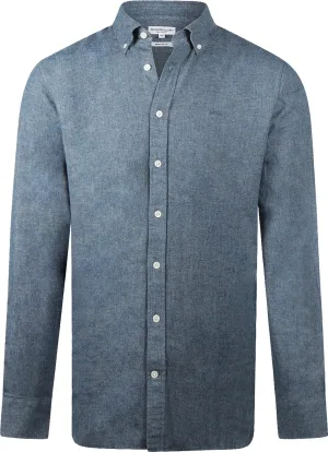 McGregor Overhemd Oxford Flannel  Blauw heren