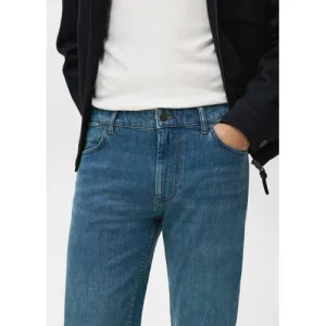 Mango Man slim fit jeans blauw