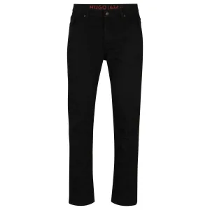 Hugo Mannen 634 Tapered Jeans (Zwart)