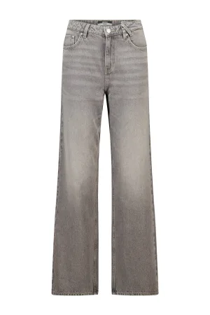 America Today wide leg jeans grey