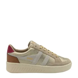 Gola Superslam Blaze II leren sneakers goud