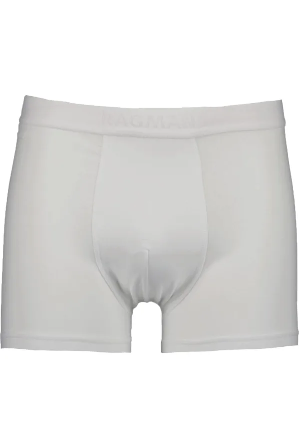 RAGMAN Boxershorts wit, Effen