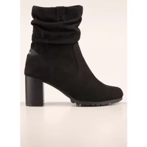 Luna booties in zwart