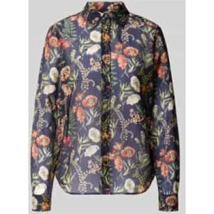 Gant Regular fit overhemdblouse met zijde, model ‘Floral’