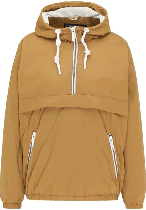 Dreimaster Slip-on jas Dames donker zand