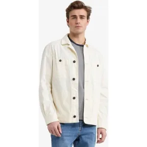 McGregor Cotton Shirt Jacket Off White