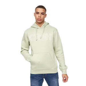Crosshatch Heren Kendrick Hoodie (Salie)