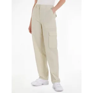 TOMMY JEANS Cargobroek TJW HARPER HR CARGO PANT met grote opgestikte zakken