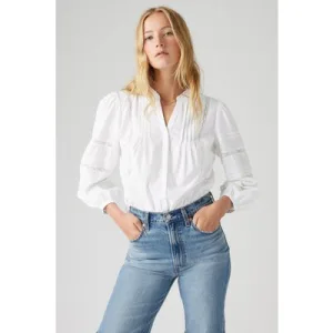 Levi’s Mandy Ls Blouse Bright White