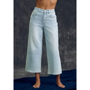 Lascana 7/8 jeans van katoen-denim, straight-leg