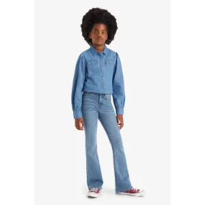 Levi’s Kids 726 high waist flared jeans CLEAN GETAWAY