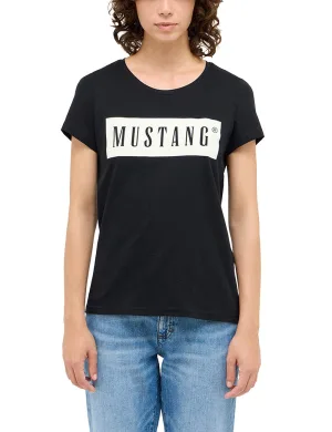 MUSTANG Shirt met korte mouwen Dames stijl Alma