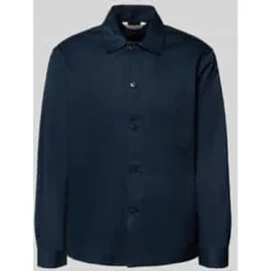 Selected Homme Regular fit overhemdjack van puur katoen, model ‘TATE’