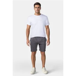 Calvin Klein S/s Short Set White Top, D Logo_smoked Pearl Btm