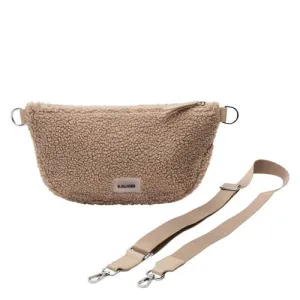 s.Oliver teddy crossbody tas bruin