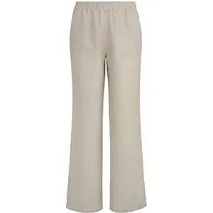 Comfortbroek pasvorm Cornelia 100% linnen Van Peter Hahn beige
