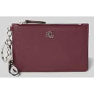 Lauren Ralph Lauren Sleutelhanger van runderleer met karabijnsluiting