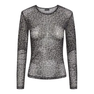 Dames-T-shirt met lange mouwen Pieces Ninni