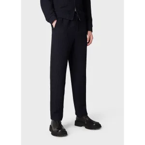 Emporio Armani-broek voor heren in Marineblauw