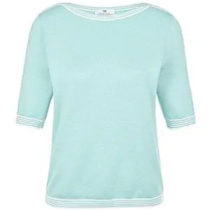 Trui 100% SUPIMA®-katoen Van Peter Hahn turquoise