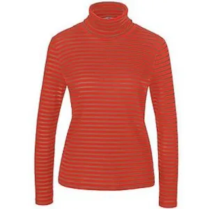 Colshirt lange mouwen Van Peter Hahn oranje