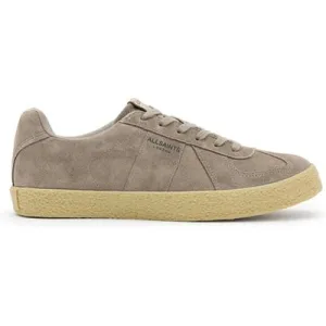 AllSaints Jaimee Suede Sneaker Taupe Grey