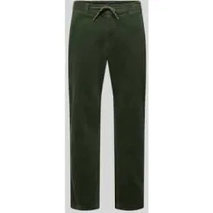 MCNEAL Tapered fit broek met structuurmotief