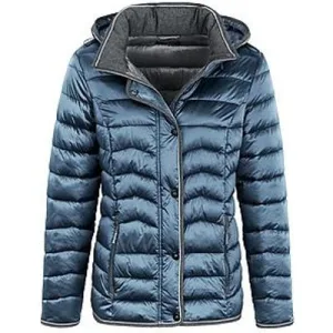 Warm, gewatteerd jack Van Peter Hahn blauw