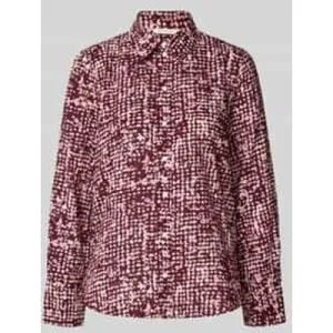 Tom Tailor Regular fit overhemdblouse van een mix van katoen en modal