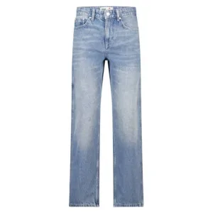 America Today waist loose fit jeans light blue denim