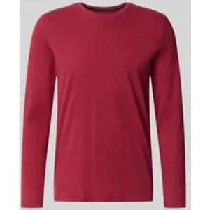 Christian Berg Men Shirt met lange mouwen en geribde ronde hals