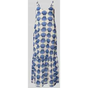 Christian Berg Woman Midi-jurk met spaghettibandjes