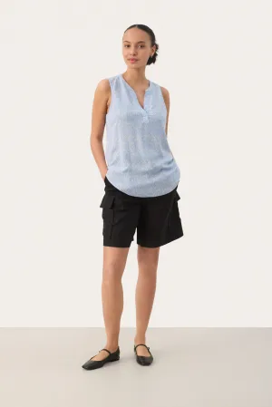 Mouwloos shirt Relaxed fit Windsurfer Graphic Print