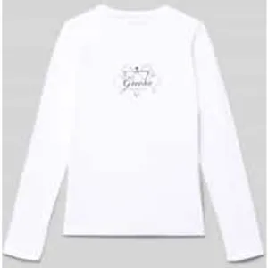 Guess Shirt met lange mouwen en labelprint